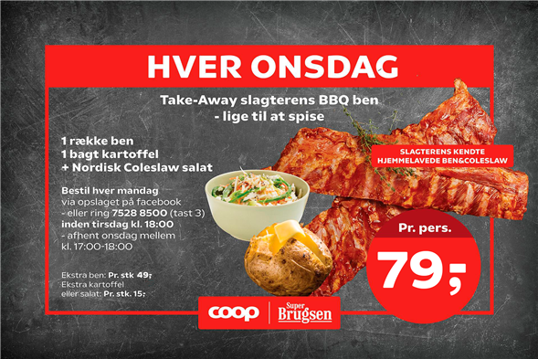 Slagterens BBQ ben